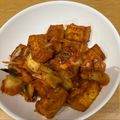 ママメイン！時々子供's cooksnap of when they made ■旨くて、かんたん！厚揚げのキムチ炒め■.