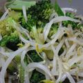 97K004's cooksnap of when they made ブロッコリーともやしの胡麻和え.
