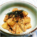 MAMAJA's cooksnap of when they made 長芋のバターめんつゆ炒めたらこ和え.