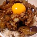 そらまめ号's cooksnap of when they made 絶対はまる！ナスの甘辛煮丼(*´I｀*).