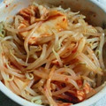 Mike929's cooksnap of when they made もやしのキムチ和え.