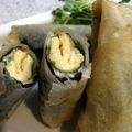 ma0512's cooksnap of when they made エビ＆チーズ★デラックス春巻き.