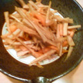 あや＆なつ's cooksnap of when they made ☆定番　きんぴらごぼう☆.