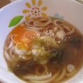 あいーぷ's cooksnap of when they made とろろ昆布うどん☆お店の味を家庭で再現☆.