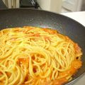Fire-King's cooksnap of when they made トマトチーズぱすた。.