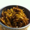 あい葉's cooksnap of when they made 牛肉とごぼうの佃煮（生姜味）.