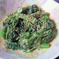 じゅん♪'s cooksnap of when they made ✿菜の花　１束で２品のおかず♪✿.