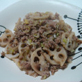 はちれ's cooksnap of when they made ご飯がすすむ♥れんこんとひき肉の炒め煮.