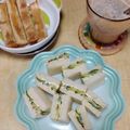 うたかた。's cooksnap of when they made きゅうりだけのサンドイッチ♪.