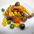 とーみママ's cooksnap of when they made お弁当に♪しめじとコーンのケチャップ炒め.