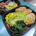 上野食堂's cooksnap of when they made 超簡単♪１・１・１でほうれん草のごま和え.