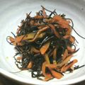 himadek's cooksnap of when they made きざみあらめ&人参のナンプラー炒め.
