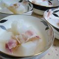りーたみ's cooksnap of when they made 長いもとベーコンの煮物.