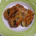 せつみか's cooksnap of when they made ☺野菜たっぷり❤しっとりささみバーグ☺.
