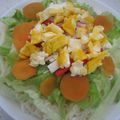 しーちゃんのmama's cooksnap of when they made 夏らしさいっぱい♪サラダそうめん.
