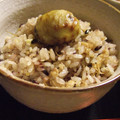 tsukakichio's cooksnap of when they made 栗とごぼうの金平おこわ.