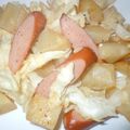 ちはもん's cooksnap of when they made 野菜とウィンナーのマスタードマヨ和え.