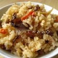 柴犬かい's cooksnap of when they made 五目炊き込みごはん❤.