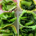 maruru-nn's cooksnap of when they made 小松菜☆からし和え　お弁当用.
