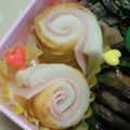 けい子。's cooksnap of when they made お弁当に♡ハム入り竹輪のクルクル巻き.