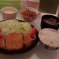 LecHeart's cooksnap of when they made ベーシックとんかつ (*^▽^*)ゞ.