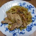 メロンぱんな～'s cooksnap of when they made 手羽先とキャベツの粒マスタードすし酢煮.