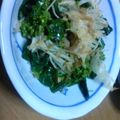 あががー's cooksnap of when they made 菜の花とエノキの麺つゆ和え♪お弁当にも.