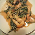 たったんぴっく♪'s cooksnap of when they made とろりん❤イカ＆水菜の麺つゆバター炒め♡.