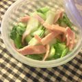 黒豚チョコ's cooksnap of when they made レンジで簡単お弁当用チンゲン菜炒め.