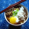 cookpading's cooksnap of when they made 温玉なっとろ温うどん.