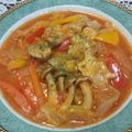 うまうま・らぶ's cooksnap of when they made 鶏肉と野菜たっぷり　トマト煮込み♡.