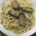 ケロケロけろっぱ's cooksnap of when they made 挽き肉とナスのクリームパスタ・バジル風味.