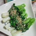 ＴＯＭＯＷＡＴ's cooksnap of when they made 葱のくるくるナムル.