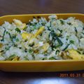 tomoyuppi's cooksnap of when they made ニラ玉炒飯.