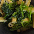 はっぴーはりぼ's cooksnap of when they made 簡単おつまみ♪油あげと小松菜のナムル.