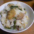 きみ子's cooksnap of when they made 栗入り☆山菜おこわ(栗の剥き方).