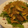 るちあママ's cooksnap of when they made 春菊と。豚と春雨の炒め煮.