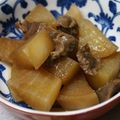 ミントチョコ's cooksnap of when they made 簡単！大根と砂肝のピリ辛煮.