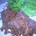 komugikon's cooksnap of when they made 牛肉のサラダ菜巻き.