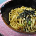 ＊|eriko|＊'s cooksnap of when they made 釜玉風納豆うどん.