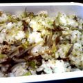 鳩のえさ's cooksnap of when they made 玄米炒飯☀ごぼうとねぎのチャーハン.