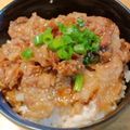 今夜も一杯's cooksnap of when they made 豚のカルビ丼　.