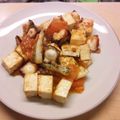 まるどんどん's cooksnap of when they made 帆立とトマトと豆腐のバターしょうゆソテー.