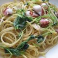 えっふぇる's cooksnap of when they made ✿タコと三つ葉で和風ペペロンチーノ✿.