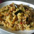 3mamakuma's cooksnap of when they made ほっこりかぼちゃのマヨ醤油チャーハン♪.