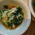 suzukey's cooksnap of when they made ３分クッキング♪えのきほうれん草のポン♪.