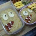 めそ。's cooksnap of when they made おしりかじり虫弁当.