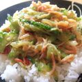 うといさ's cooksnap of when they made ゴヤカニ飯（ゴーヤチャンプルのっけご飯）.