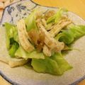 imabuchi's cooksnap of when they made 春キャベツとササミの和え物.