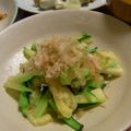 boofoochee's cooksnap of when they made ズッキーニおかか和え.